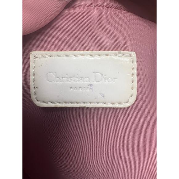 Christian Dior Trotter Pouch No.2 Pink PVC Authentic Dior Girly Collection - Picture 6 of 8